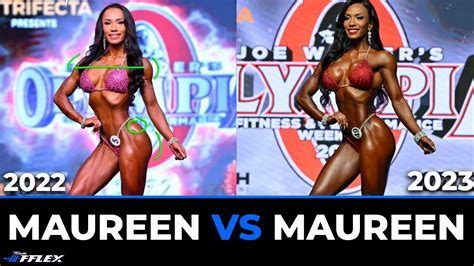 Maureen Vs Maureen Bikini Olympia 2022 2023 Physique Analysis YouTube