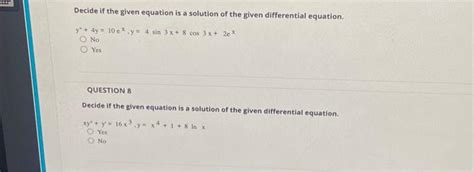 Solved Determine whether the given equation is the general | Chegg.com 