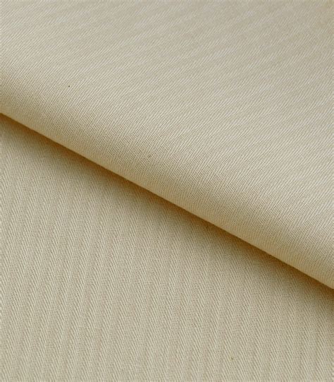 Cotton Cream Color Reverse Twill Fabric Fc Dinesh Exports