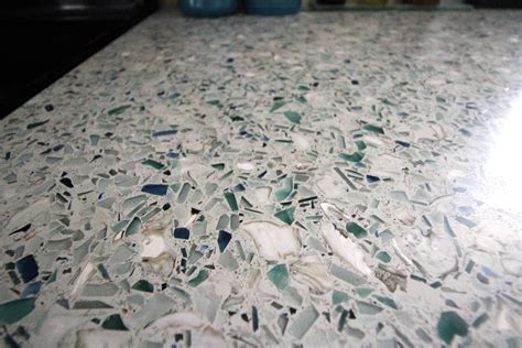 All Of The Details Of Our Recycled Glass Counter Tops