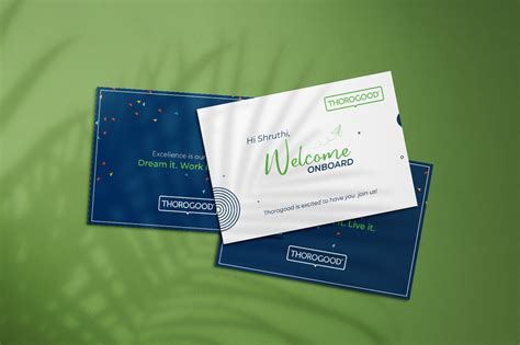 Welcome Card - Onboard - Office on Behance