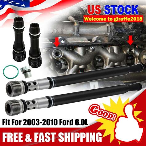 Updated Stand Pipe And Dummy Plug Kit Fit For 2004 2010 Ford E Series 6