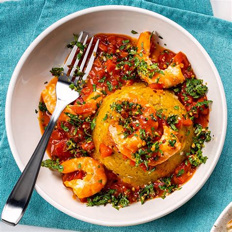 Shrimp Mofongo With Spicy Cilantro Gremolata Winn Dixie