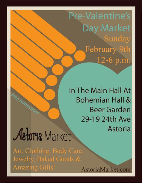 Pre Valentines Day Market Astoria Market