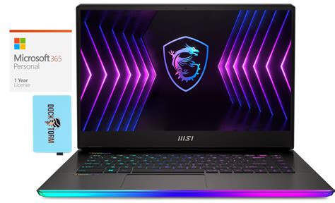 MSI Raider GE67HX 15 6in 240Hz 2K QHD OLED Gaming Laptop Intel I7