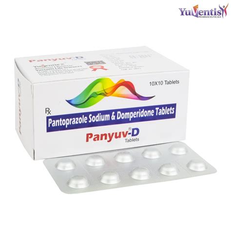 Pantoprazole 40 Mg Domperidone 10 Mg Tablet Pcd Pharma Frechies At Rs