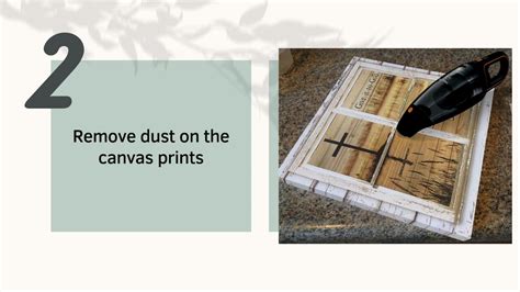 how to clean a painting on canvas