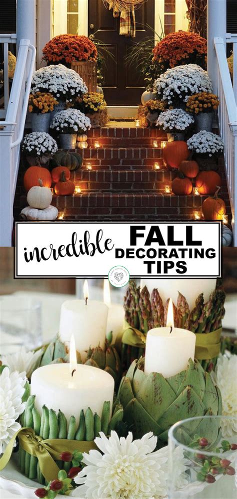 Incredible and Gorgeous Fall Decorating Tips and Ideas