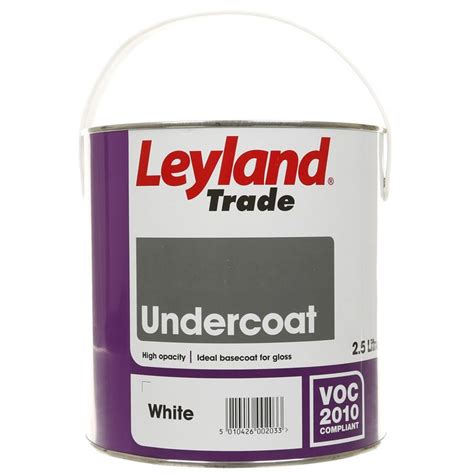 Leyland Trade Undercoat White 2 5l