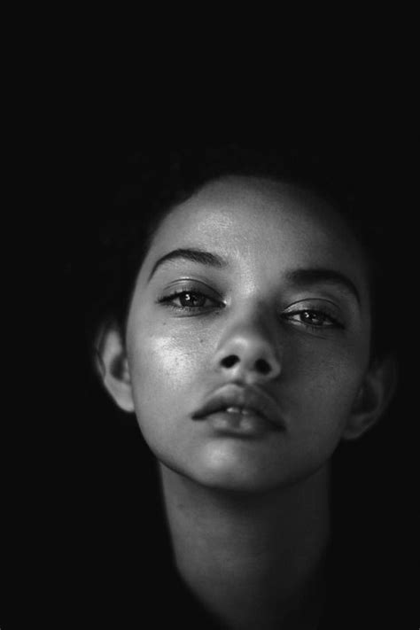 Marina Nery The Society Black And White Photography Portraits Self