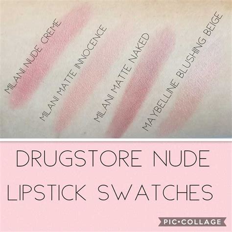 Discover Gorgeous Nude Lipstick Swatches