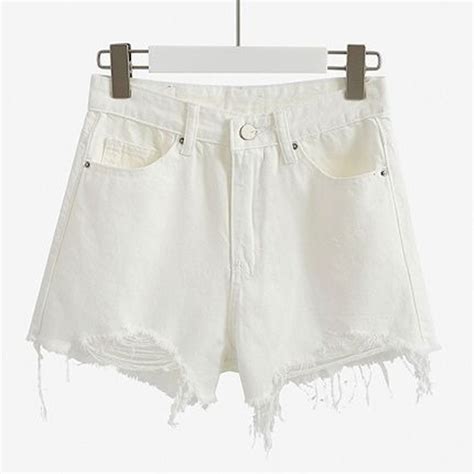 Aloohaidyvio No Boundaries Denim Shorts For Women Women Casual High