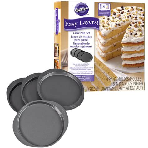 Wilton Easy Layers Cake Pan Set Round