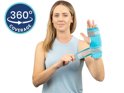 Amazon Arctic Flex Wrist Ice Pack Wrap Hot Cold Therapy Brace For Hand Soft Gel For