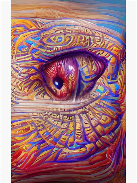 Alex Grey Eye Fan Art Poster For Sale By Metakobayashi Redbubble