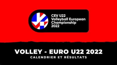 Calendrier Et R Sultats Championnat D Europe Masculin De Volley Ball