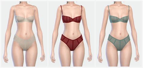 Plazasims Plazasims Lingerie Set 3 3 For