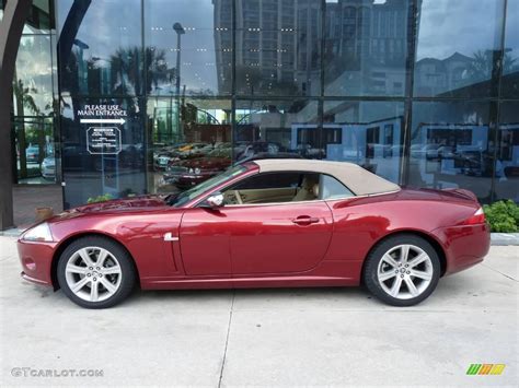 Radiance Red Metallic Jaguar Xk Xk Convertible Photo