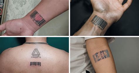 24 Barcode Tattoos For An Everlasting Political Statement