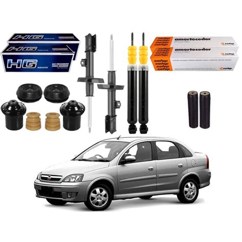 Kit Amortecedor Dianteiro Traseiro Nakata Cofap Original Chevrolet