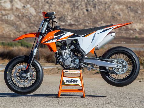 2021 KTM 450 SMR Supermoto First Ride Review Motorcyclist Atelier