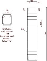 1. Dimensions and steel reinforcement detailing | Download Scientific ...