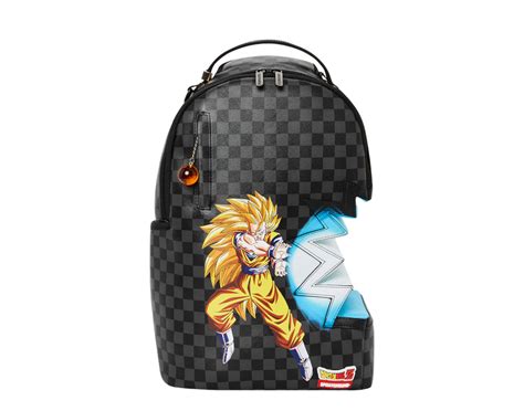 Sprayground Dragon Ball Z Kamehameha Sharkbite Backpack Nycmode