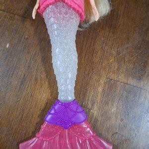 Barbie Dreamtopia Rainbow Lights Mermaid Doll Blonde Pre Woned Etsy