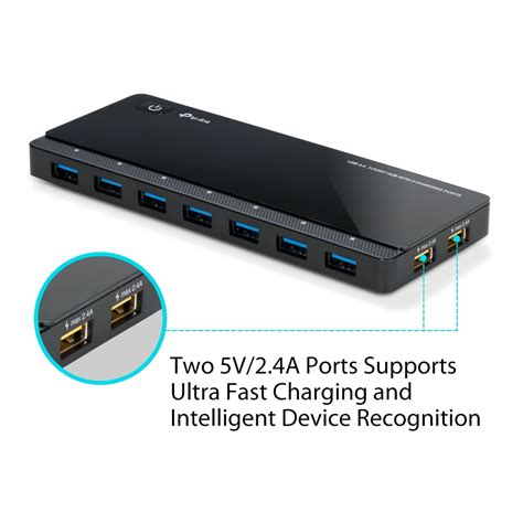 UH720 USB 3 0 7 Port Hub With 2 Charging Ports TP Link Philippines