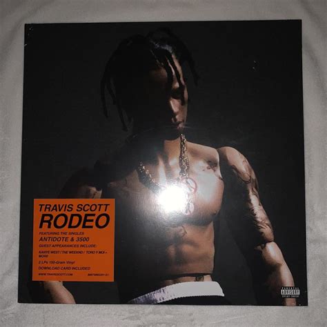 Travis Scott - Rodeo vinyl limited edition alternate... - Depop