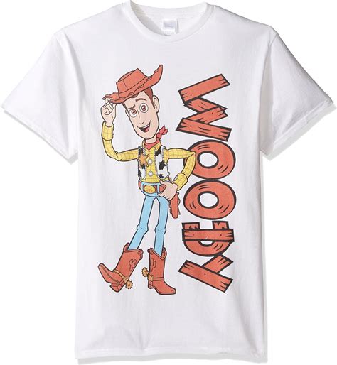 Amazon Disney Men S Toy Story Woody T Shirt Clothing