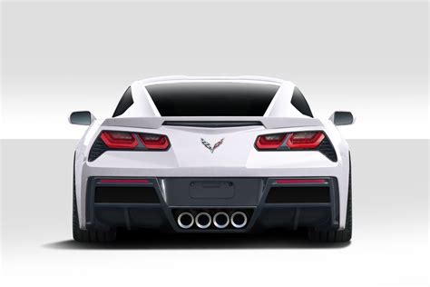 Chevrolet Corvette Fiberglass Rear Lip Add On Body Kit