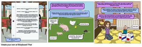 Biology Evolution Comic Strip Storyboard By 82d7ee2d