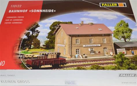 FALLER H0 110122 großer Bahnhof Sonnheide Bausatz NEU OVP EUR 27 50