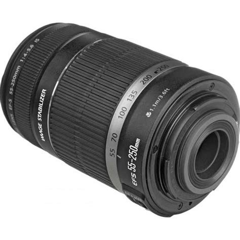 Объектив Canon EF-S 55-250 mm f/ 4.0-5.6 IS Характеристики, MTF, отзывы ...