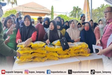 Kupas Tuntas Gerakan Pangan Murah Pemprov Lampung Di Pkor Diserbu