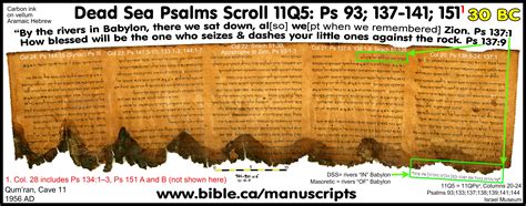 Shimmush Tehillim Tehillim Psalms 151 155 And Their 5