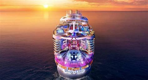 Kembali Berlayar Ini Dia Wonder Of The Seas Kapal Pesiar Terbesar Di