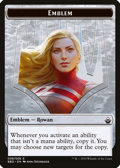 Rowan Kenrith Emblem · Battlebond Tokens Tbbd 8 · Scryfall Magic The