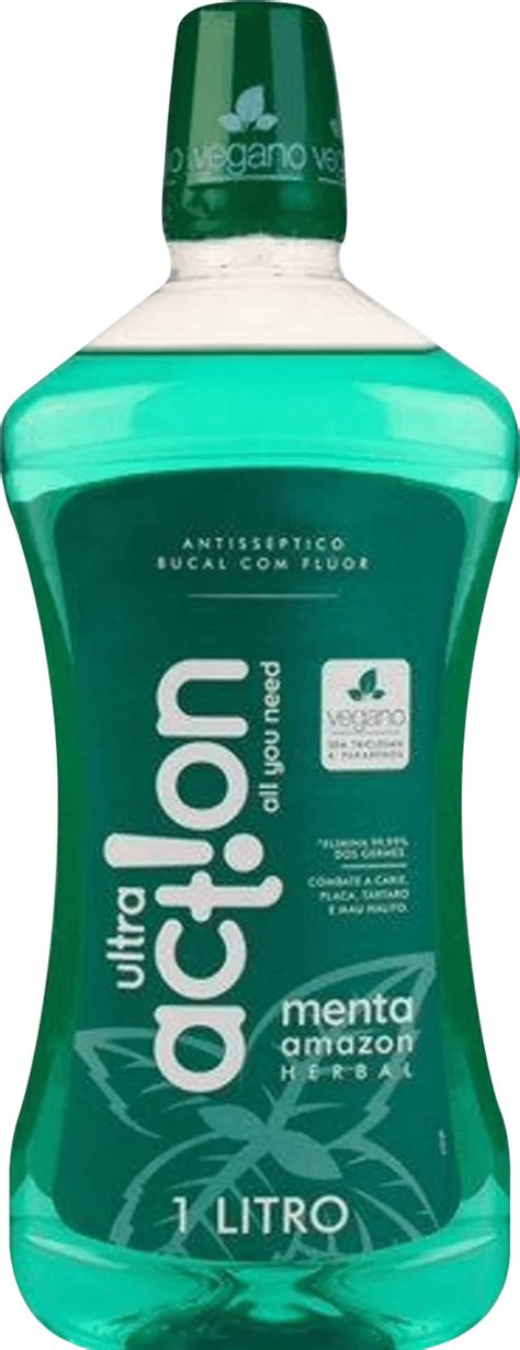 Antiss Ptico Bucal Ultra Action Menta Amazon L