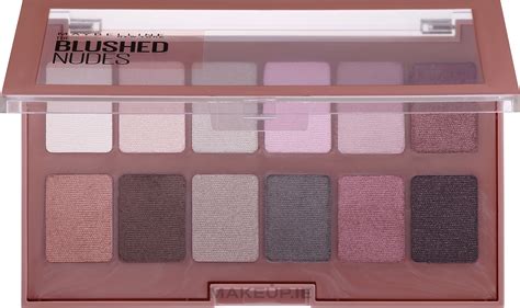 Maybelline The Blushed Nude Eyeshadow Palette Shades Makeup Ie