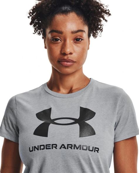 Damski T Shirt Z Nadrukiem Under Armour Live Sportstyle Graphic Ssc