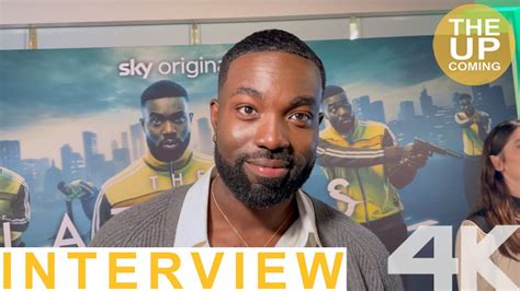 Paapa Essiedu On The Lazarus Project Season At London Premiere Youtube