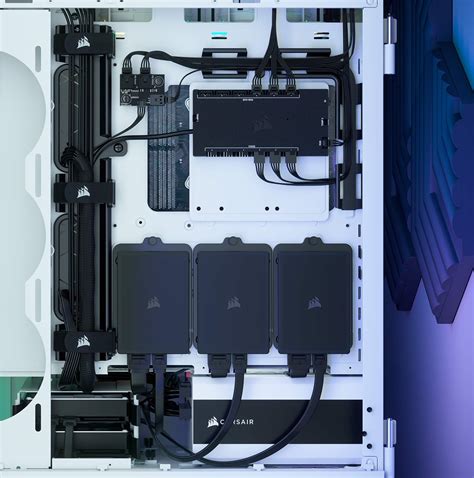 Icue T Rgb Tempered Glass Mid Tower Atx Pc Case White