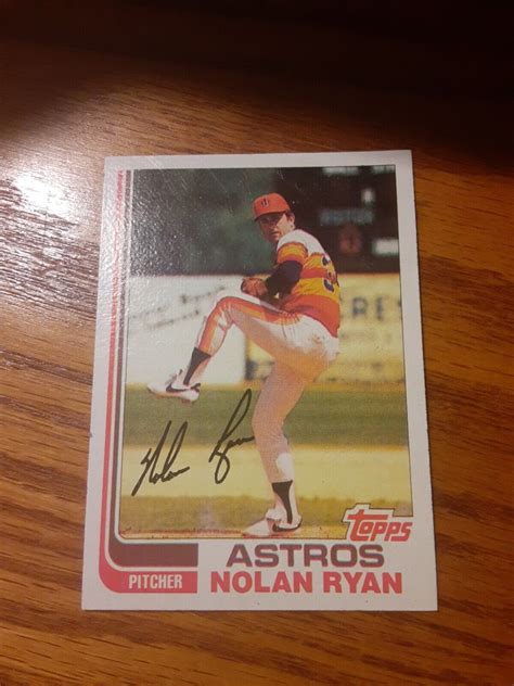 1982 Topps 90 Nolan Ryan EBay