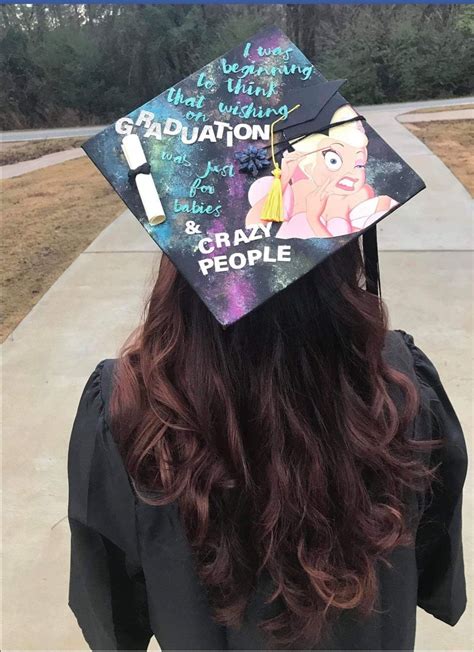 Disney Graduation Cap | Disney graduation cap, Disney graduation, Graduation cap decoration diy