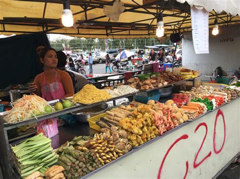 Street Food Stand Thailand Fleischspießchen Snackconnection