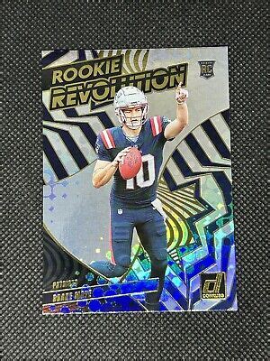 2024 Donruss Drake Maye Rookie Revolution Rookie Card RC New England