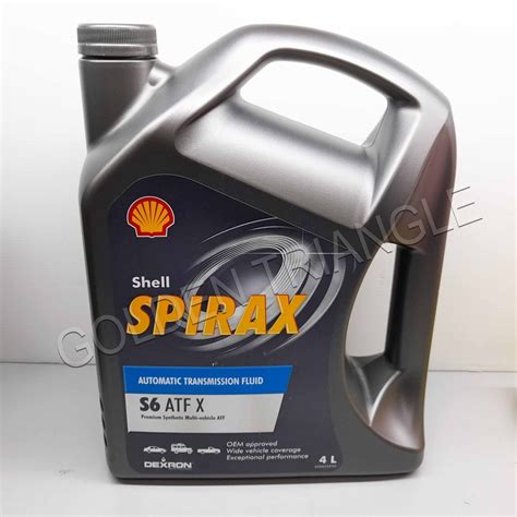 SHELL SPIRAX S6 ATF X PREMIUM SYNTHETIC MULTI VEHICLE AUTOMATIC