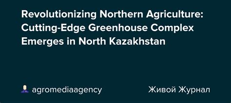 Revolutionizing Northern Agriculture Cutting Edge Greenhouse Complex Emerges In North